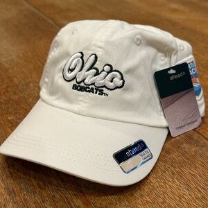 NWT Ohio Bobcats Ahead Myrtle Beach Bowl White Buckle Back Hat OSFM